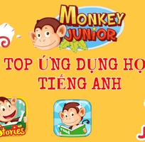 Phần mềm Monkey Junior học tiếng Anh cho bé từ 0-10 tuổi