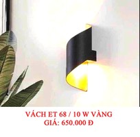 1 Đèn hắt led nghệ thuật, đèn led hắt tường 10w, đèn hắt led ngoài trời