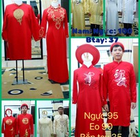 1 Cho thuê áo dài cưới bigsize