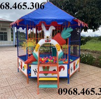3 Nhà banh sắt dành cho trẻ vui chơi