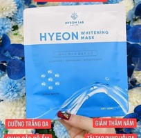 6 HYEON WHITENING MASK  Mặt nạ Hyeon Lab Dưỡng da, cung cấp dưỡng chất giúp da căng, sáng mịn  Cấp
