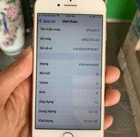 6 Bán iPhone 7 32GB Lock Lên Vỏ 8 Fun Chức Năng    Giá : 1tr8