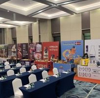 3 Cho thuê bàn ghế, thi công backdrop 0983753389