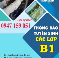 TUYỂN SINH HỌC LÁI XE Ô TÔ B1  khai giảng liên tục hàng tháng