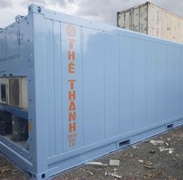 1 Container lạnh 20 feet sơn màu theo ý khách