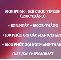 1 Xả và xả toàn số đẹp và gói cước siêu vip120N