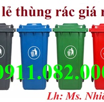 Thùng rác 120 lít 240 lít 660 lít giá sỉ lẻ- giảm giá thùng rác nhựa- lh 0911082000