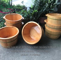 Chậu ngâm chân gỗ cao cấp giá rẻ tại phú thọ