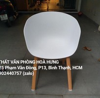 Ghế Thuyền Chân Sắt Giá Gỗ