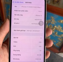 5 IPhones 12 64GB Quốc Tế Chính Hãng Quên iCloud   Giá : 6tr3