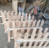 11 Mẫu hàng rào gỗ trang trí sơn nhiều màu tại Bình Dương, Đồng Nai, HCM
