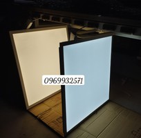 Bán buôn bán lẻ đèn panel 60x60 trần thả dạng hộp giá 1xx tại Bắc Ninh, hàng tốt dày dặn nguồn to