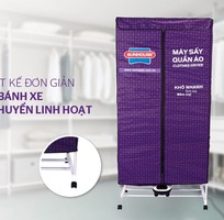 Tiết kiệm thời gian cho bản thân với tủ sấy quần áo SUNHOUSE SHD2707.