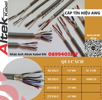 Cáp tín hiệu vặn xoắn AWG