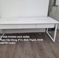 2 Bàn Họp Chân Sắt Giá Tại Xưởng HCM