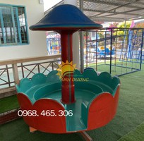 1 Đu quay cây nấm nữ hoàng dành cho trẻ em