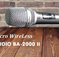 4 Micro không dây BN Audio BA-2000 II giảm chỉ còn 3,500/ bộ 2 mic