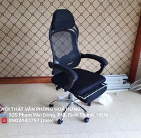 Ghế Game Lưới Ngã Lưng Có Gác Chân