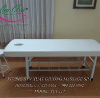 1 Giường massage toàn thân khung gỗ cung cấp tại hải phòng