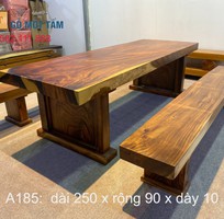 3 Chuyên cung cấp bàn ghế gỗ me tây nguyên tấm giá tại xưởng không qua trung gian