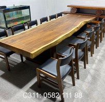 10 Chuyên cung cấp bàn ghế gỗ me tây nguyên tấm giá tại xưởng không qua trung gian