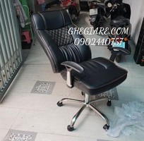 3 Ghế giám đốc ngã lưng tay T màu da đen