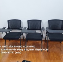 Ghế lưới liền bàn - ghế đào tạo