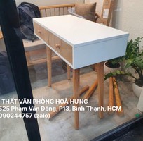 3 Bàn Ghế Làm Việc Chân Gỗ