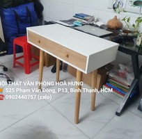 1 Bàn Ghế Làm Việc Chân Gỗ