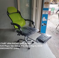 3 Ghế Game Lưới Ngã Lưng Có Gác Chân