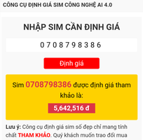 Sim mướt mượt ! AE vào giá nảo 