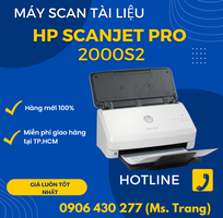Máy scan tài liệu HP Pro 2000S2 chính hãng giá rẻ năm 2023