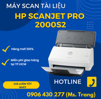 2 Máy scan tài liệu HP Pro 2000S2 chính hãng giá rẻ năm 2023