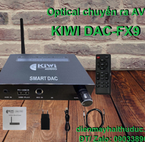 Bộ chuyển Kiwi DAC-FX9 hổ trợ Optical ra AV, Bluetooth, Volume, cổng Micro