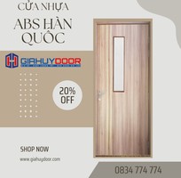 1 Cửa nhựa ABS Hàn Quốc giá siêu rẻ chỉ từ 2.750.000