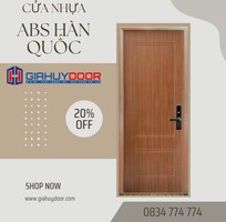 3 Cửa nhựa ABS Hàn Quốc giá siêu rẻ chỉ từ 2.750.000