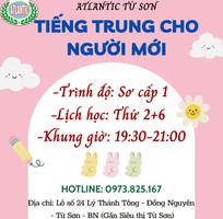 Anlantic từ sơn khai giảng lớp tiêng trung
