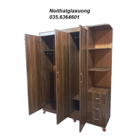 3 Tủ Quần Áo Mdf 3 Cánh Giá Rẻ