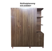 2 Tủ Quần Áo Mdf 3 Cánh Giá Rẻ