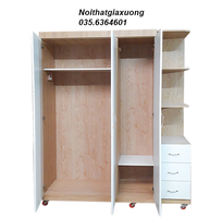 6 Tủ Quần Áo Mdf 3 Cánh Giá Rẻ