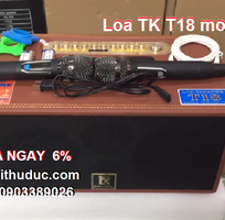 1 Loa Karaoke xách tay TK T18 New Model 2023 màu vàng da bò