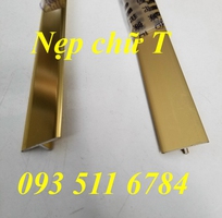 Nẹp sàn gỗ T25 T30 Nẹp Inox V màu vàng đồng