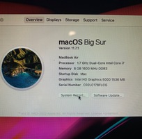 3 Bán Mac Air 2016 Core I7 1.7GH, Ổ cứng SSD 512 GB