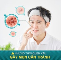 TOP 6 Thói quen xấu khiến da nam giới dễ bị mụn