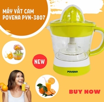 1 Máy vắt cam POVENA PVN-3807   0.7L   Công Suất 40W