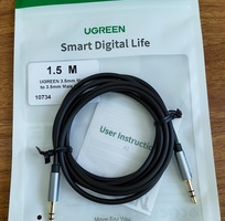 6 Dây loa Audio 3.5 ra 2 đầu RCA dài 1.5m,3m,5m,10m Ugreen 10511,10584,10512,10513,10514 loại tốt