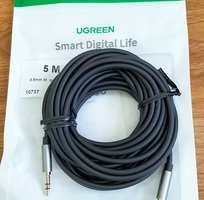 8 Dây loa Audio 3.5 ra 2 đầu RCA dài 1.5m,3m,5m,10m Ugreen 10511,10584,10512,10513,10514 loại tốt