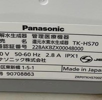 3 Máy lọc nước ion kiềm Panasonic Tk HS70 new 100 cập bến- Xuất xưởng 2022 made in JAPAN