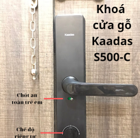 3 Khoá vân tay cửa gỗ cao cấp Kaadas S500-c