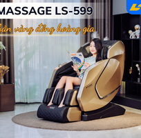 Ghế massage Lifesport LS-599 vàng đồng siêu phẩm mới ra mắt